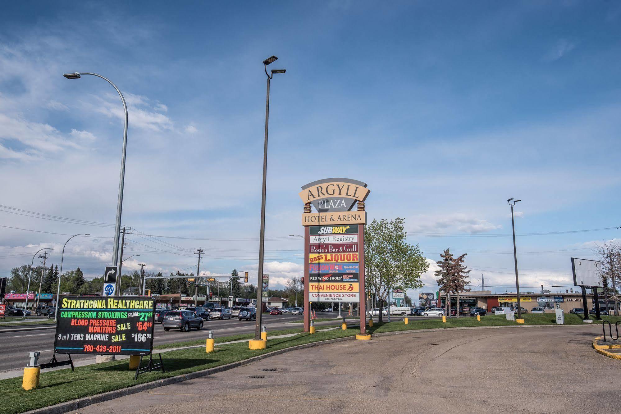 Argyll Plaza Hotel Эдмонтон Экстерьер фото